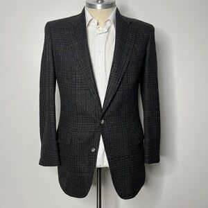 Jos. A. Bank Vintage Tweed Blazer Sport Coat 44L Multicolor 2-Button Single Vent